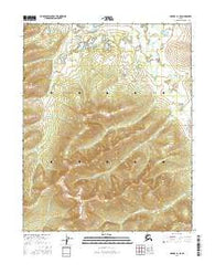 Hughes A-1 SE Alaska Current topographic map, 1:25000 scale, 7.5 X 7.5 Minute, Year 2016