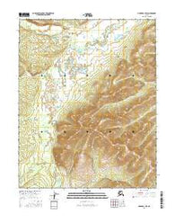 Hughes A-1 SW Alaska Current topographic map, 1:25000 scale, 7.5 X 7.5 Minute, Year 2016