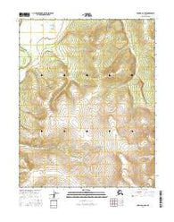 Hughes A-2 NW Alaska Current topographic map, 1:25000 scale, 7.5 X 7.5 Minute, Year 2016