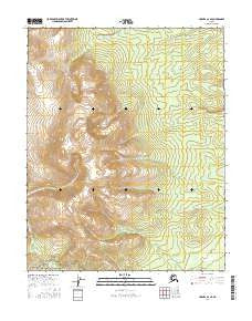 Hughes A-2 SE Alaska Current topographic map, 1:25000 scale, 7.5 X 7.5 Minute, Year 2016