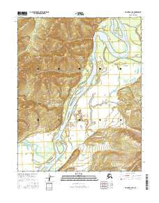 Hughes A-3 NE Alaska Current topographic map, 1:25000 scale, 7.5 X 7.5 Minute, Year 2016