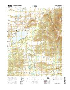 Hughes A-4 NE Alaska Current topographic map, 1:25000 scale, 7.5 X 7.5 Minute, Year 2016