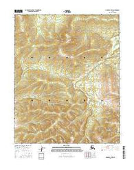 Hughes A-4 SW Alaska Current topographic map, 1:25000 scale, 7.5 X 7.5 Minute, Year 2016