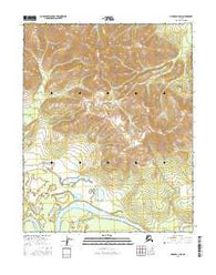 Hughes A-6 SW Alaska Current topographic map, 1:25000 scale, 7.5 X 7.5 Minute, Year 2016