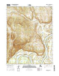 Hughes B-1 NW Alaska Current topographic map, 1:25000 scale, 7.5 X 7.5 Minute, Year 2016