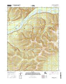 Hughes B-2 SE Alaska Current topographic map, 1:25000 scale, 7.5 X 7.5 Minute, Year 2016