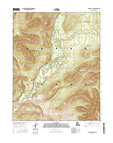 Hughes B-3 NW Alaska Current topographic map, 1:25000 scale, 7.5 X 7.5 Minute, Year 2016
