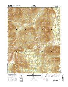 Hughes B-4 NW Alaska Current topographic map, 1:25000 scale, 7.5 X 7.5 Minute, Year 2016