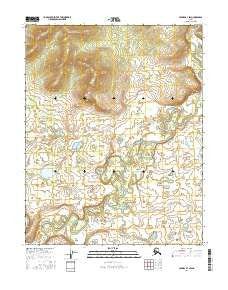 Hughes B-4 SW Alaska Current topographic map, 1:25000 scale, 7.5 X 7.5 Minute, Year 2016