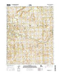 Hughes B-6 NE Alaska Current topographic map, 1:25000 scale, 7.5 X 7.5 Minute, Year 2016