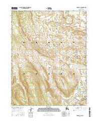 Hughes C-2 NE Alaska Current topographic map, 1:25000 scale, 7.5 X 7.5 Minute, Year 2016