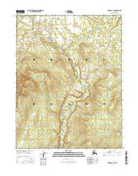 Hughes C-3 NE Alaska Current topographic map, 1:25000 scale, 7.5 X 7.5 Minute, Year 2016