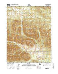 Hughes C-5 NE Alaska Current topographic map, 1:25000 scale, 7.5 X 7.5 Minute, Year 2016