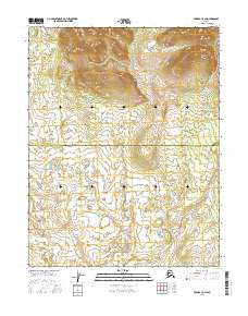 Hughes C-5 SW Alaska Current topographic map, 1:25000 scale, 7.5 X 7.5 Minute, Year 2016