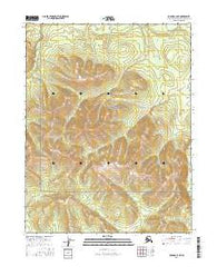 Hughes C-6 NE Alaska Current topographic map, 1:25000 scale, 7.5 X 7.5 Minute, Year 2016