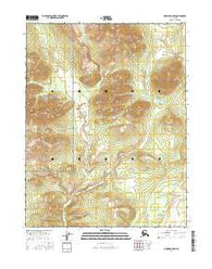 Hughes D-2 NW Alaska Current topographic map, 1:25000 scale, 7.5 X 7.5 Minute, Year 2016