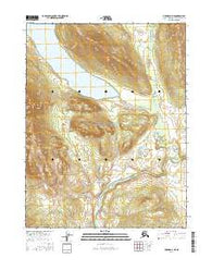 Hughes D-4 NE Alaska Current topographic map, 1:25000 scale, 7.5 X 7.5 Minute, Year 2016