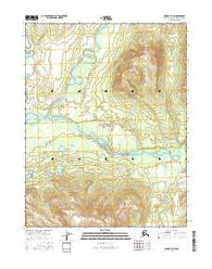 Hughes D-4 SW Alaska Current topographic map, 1:25000 scale, 7.5 X 7.5 Minute, Year 2016