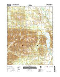 Hughes D-5 NE Alaska Current topographic map, 1:25000 scale, 7.5 X 7.5 Minute, Year 2016