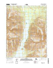 Hughes D-6 NE Alaska Current topographic map, 1:25000 scale, 7.5 X 7.5 Minute, Year 2016
