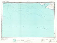 Icy Bay Alaska Historical topographic map, 1:250000 scale, 1 X 3 Degree, Year 1950