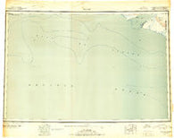 Icy Bay Alaska Historical topographic map, 1:250000 scale, 1 X 3 Degree, Year 1951