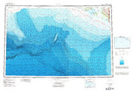Icy Bay Alaska Historical topographic map, 1:250000 scale, 1 X 3 Degree, Year 1961