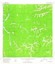 Iditarod A-2 Alaska Historical topographic map, 1:63360 scale, 15 X 15 Minute, Year 1954