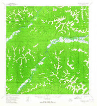 Iditarod A-3 Alaska Historical topographic map, 1:63360 scale, 15 X 15 Minute, Year 1954