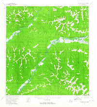 Iditarod A-3 Alaska Historical topographic map, 1:63360 scale, 15 X 15 Minute, Year 1954