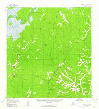 Iditarod A-5 Alaska Historical topographic map, 1:63360 scale, 15 X 15 Minute, Year 1954