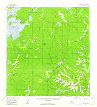 Iditarod A-5 Alaska Historical topographic map, 1:63360 scale, 15 X 15 Minute, Year 1954