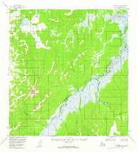 Iditarod A-6 Alaska Historical topographic map, 1:63360 scale, 15 X 15 Minute, Year 1954