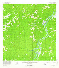Iditarod B-1 Alaska Historical topographic map, 1:63360 scale, 15 X 15 Minute, Year 1954