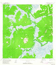 Iditarod B-5 Alaska Historical topographic map, 1:63360 scale, 15 X 15 Minute, Year 1954