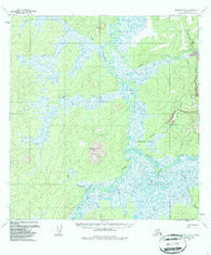 Iditarod B-5 Alaska Historical topographic map, 1:63360 scale, 15 X 15 Minute, Year 1954
