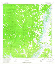 Iditarod C-5 Alaska Historical topographic map, 1:63360 scale, 15 X 15 Minute, Year 1954