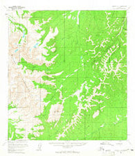 Iditarod D-2 Alaska Historical topographic map, 1:63360 scale, 15 X 15 Minute, Year 1954