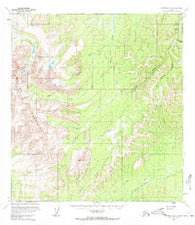 Iditarod D-2 Alaska Historical topographic map, 1:63360 scale, 15 X 15 Minute, Year 1954