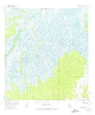 Iditarod D-5 Alaska Historical topographic map, 1:63360 scale, 15 X 15 Minute, Year 1954