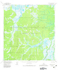 Iditarod D-6 Alaska Historical topographic map, 1:63360 scale, 15 X 15 Minute, Year 1954