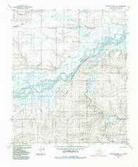 Ikpikpuk River A-1 Alaska Historical topographic map, 1:63360 scale, 15 X 15 Minute, Year 1984