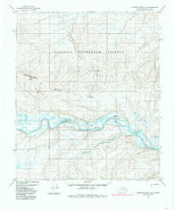 Ikpikpuk River A-3 Alaska Historical topographic map, 1:63360 scale, 15 X 15 Minute, Year 1984