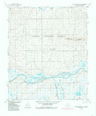 Ikpikpuk River A-4 Alaska Historical topographic map, 1:63360 scale, 15 X 15 Minute, Year 1984