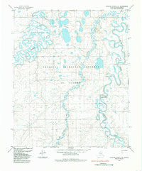 Ikpikpuk River C-4 Alaska Historical topographic map, 1:63360 scale, 15 X 15 Minute, Year 1985