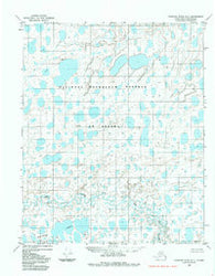Ikpikpuk River D-1 Alaska Historical topographic map, 1:63360 scale, 15 X 15 Minute, Year 1984