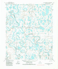 Ikpikpuk River D-3 Alaska Historical topographic map, 1:63360 scale, 15 X 15 Minute, Year 1984