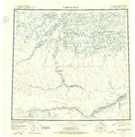 Ikpikpuk River Alaska Historical topographic map, 1:250000 scale, 1 X 3 Degree, Year 1951