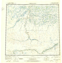 Ikpikpuk River Alaska Historical topographic map, 1:250000 scale, 1 X 3 Degree, Year 1951