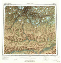Ikpikpuk River Alaska Historical topographic map, 1:250000 scale, 1 X 3 Degree, Year 1956